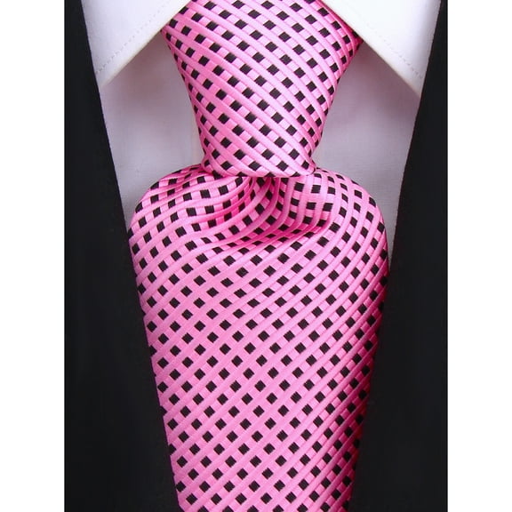 Mens Diamond Pattern Necktie by Scott Allan - Mens Tie
