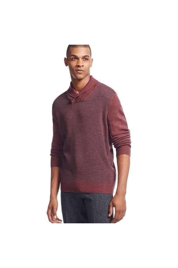 Mens Diamond-Print Pullover Sweater