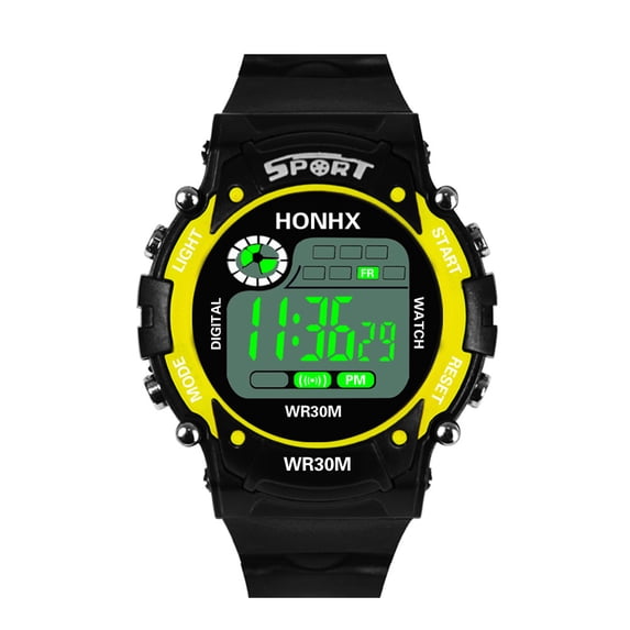 Mens Digital Led Countdown Timer Watch Analog Quartz Alarm Date Diving Watches for Men Sports Wrist Watch