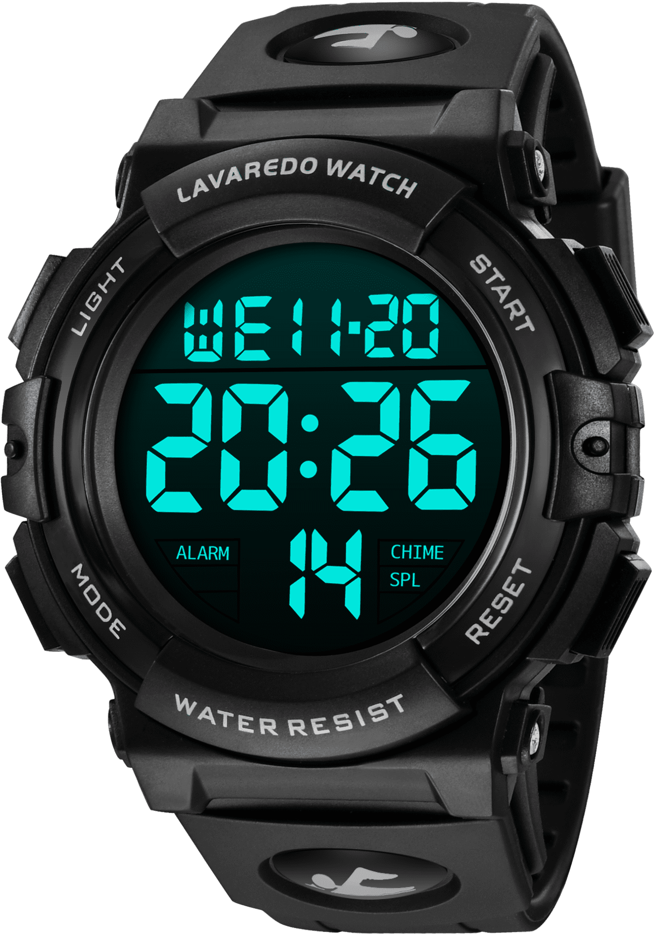 Men Sport LED Watches Top Brand Men Digital Clock Multi-Functional Rubber  Man Fitnes Athlete Timekeeping Electronic Watch Reloj