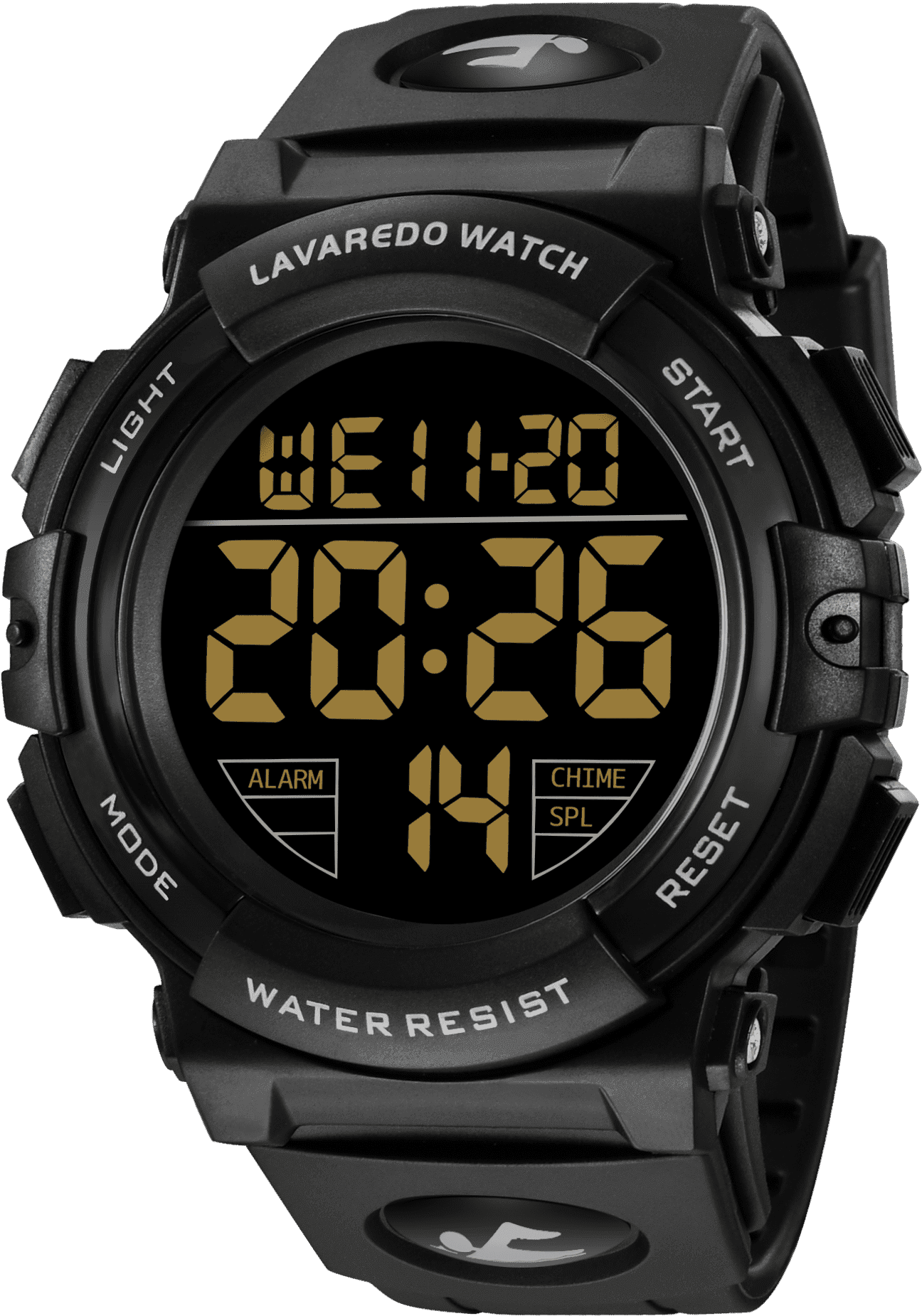 Mens Digital Watches Waterproof Sport Watch LED Backlight Running Sports Digital Watch Birthday Gift for Man