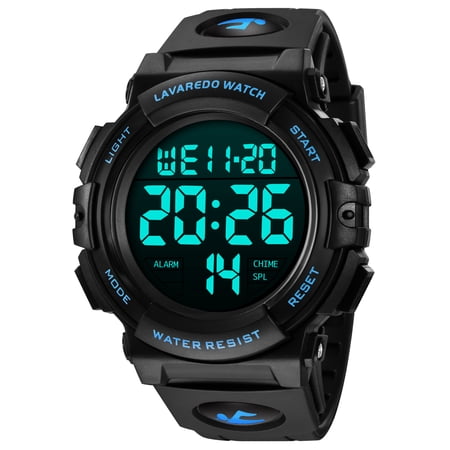 Watches for Man Digital Watches Waterproof Sport Watch with LED Backlight, Running Sports Digital Watch Gifts for Man Father's Day Gift