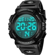 BOMIEUX Watches for Man Digital Watches Waterproof Sport Watch with LED Backlight, Running Sports Digital Watch Gifts for Man