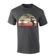 thumbnail image 1 of Mens Disc Golf Tshirt Retro Scenic Disc Golf Throwing Short Sleeve T-shirt-Heather Grey-xxl, 1 of 4