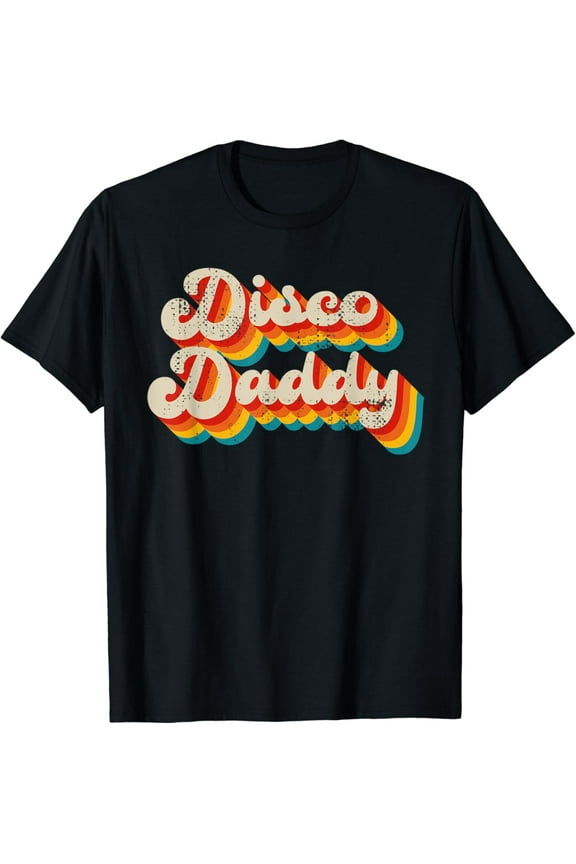 Mens Disco Costume 70s Clothes Daddy T-Shirt