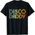 thumbnail image 1 of Mens Disco Daddy Retro 60s 70s Party Costume Dad Fathers Day T-Shirt, 1 of 3