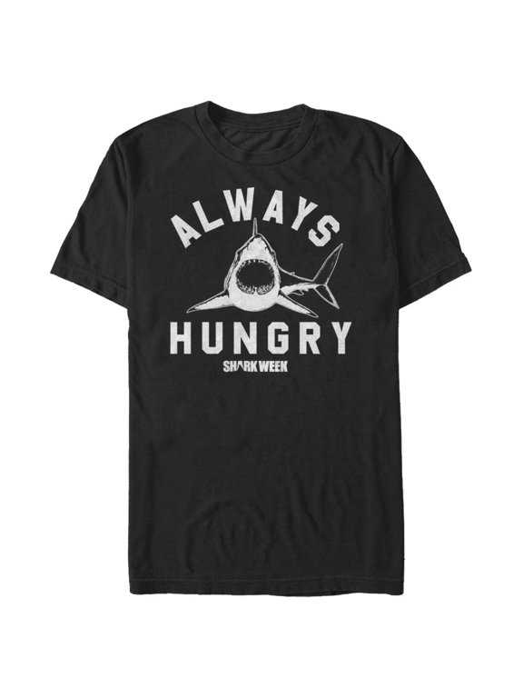 Mens Discovery Shark Week Always Hungry T Shirt
