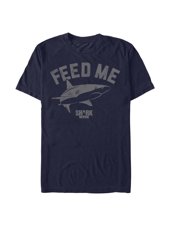 Mens Discovery Shark Week Feed Me T Shirt