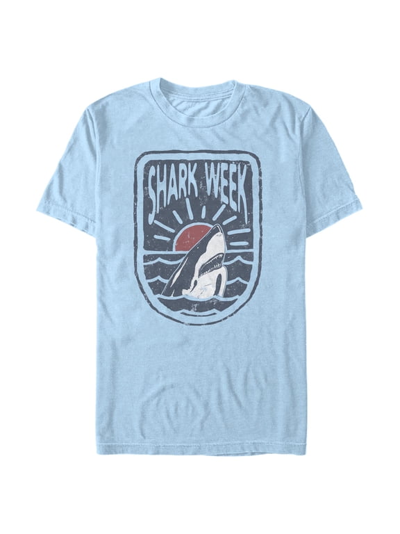 Mens Discovery Shark Week Sunrise Bite T Shirt
