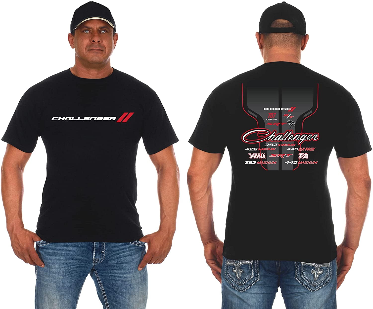 Mens Dodge Challenger T-Shirt - Walmart.com