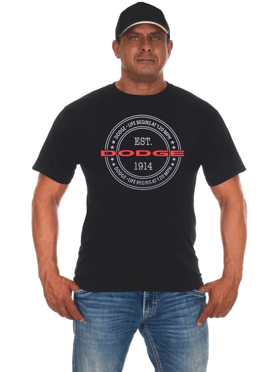 Mens Dodge Logo EST.1914 T-Shirt