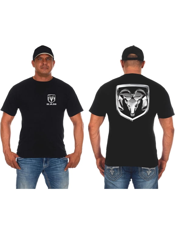 Men's Dodge Ram Logo T-Shirt Short Sleeve Crew Neck Shirt