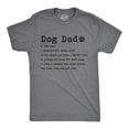 thumbnail image 1 of Mens Dog Dad Definition T Shirt Funny Fathers Day Pet Puppy Animal Lover Graphic Tee Graphic Tees, 1 of 7