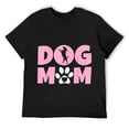 thumbnail image 1 of Mens Dog Mom - Mothers Day Present for Dog Loving Mom - Cute Dog T-Shirt Black, 1 of 5