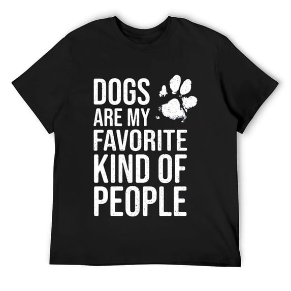 Mens Dogs Are My Favorite Kind of People - Cute Dog Lover Slogan Sweatshirt Black