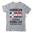 thumbnail image 1 of Mens Dominican T-shirt Dominican Dad Shirt Funny Dad Tee Father's Day Gift For Dad Father Daddy (Small Grey), 1 of 6