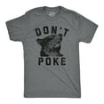 thumbnail image 1 of Mens Dont Poke Funny T Shirts Sarcastic Bear Graphic Tee for Men Graphic Tees, 1 of 9