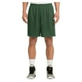 thumbnail image 1 of Mens Double-Layer Classic Mesh Polyester Short Forest Green 4X-Large, 1 of 8