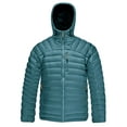 thumbnail image 1 of Mens Down Jacket Packable Water Resistant 5 Pockets Hooded Puffer Jacket Lightweight, 1 of 5