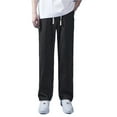 thumbnail image 1 of Mens Drawstring Relaxed Fit Jeans Plus Size Slightly Stretchy Durable Casual Everyday Wear Available in 2XL 3XL, 1 of 8