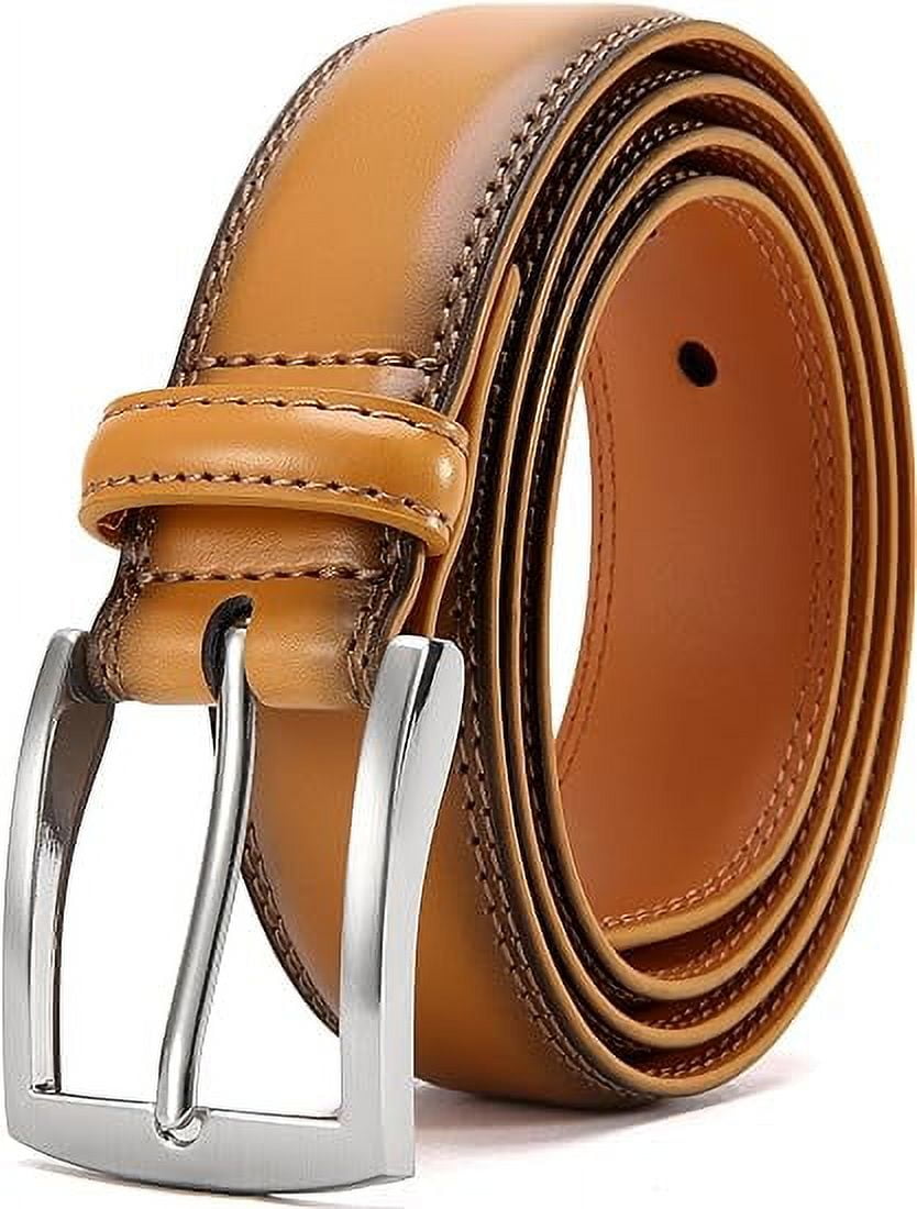 Mens Dress Belt - Genuine Leather Dress Belts For Men,Casual Suit Jeans Belt-Single Prong Buckle black belt - Walmart.com Mens Dress Belt - Genuine Leather Dress Belts For Men,Casual Suit Jeans Belt-Single Prong Buckle black belt - Walmart.com
