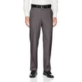 thumbnail image 1 of Men’s Haggar® Premium Comfort Expandable-Waist Classic-Fit Stretch Flat-Front Dress Pants Color: Medium Gray Size: 36X30, 1 of 4