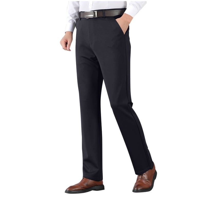 Mens Dress Pants Slim Fit Solid Color Skinny Trousers Classic Business Casual Wedding Suit Pants Pants Pocket Navy - Walmart.com Mens Dress Pants Slim Fit Solid Color Skinny Trousers Classic Business Casual Wedding Suit Pants Pants Pocket Navy - Walmart.com