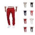 thumbnail image 1 of Mens Dress Pants Slim Fit Straight Leg Slacks Business Casual Pants Work Trousers with Pockets, 1 of 9