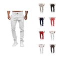 thumbnail image 1 of Mens Dress Pants Slim Fit Straight Leg Slacks Business Casual Pants Work Trousers with Pockets, 1 of 7