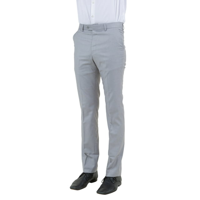 Mens Dress Pants, Solid Slim Fit,Tailored Bottom Pants