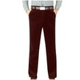thumbnail image 1 of Mens Dress Pants Straight Leg Pleated Corduroy Pants Men Winter Warm Formal Work Business Wedding Party Pant Comfy, 1 of 6