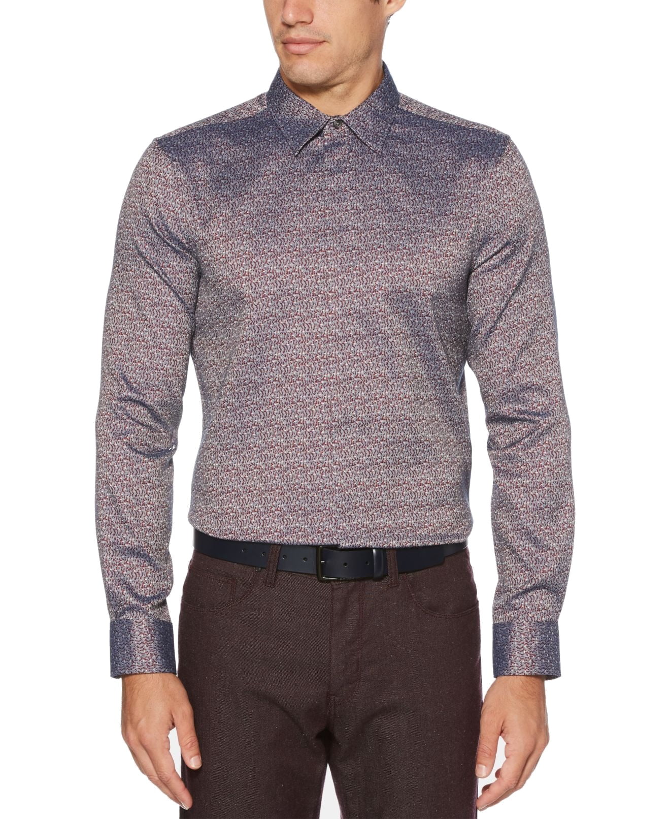 Perry Ellis Premium Mens Dress Shirts in Premium Mens Dress Shirts -  Walmart.com
