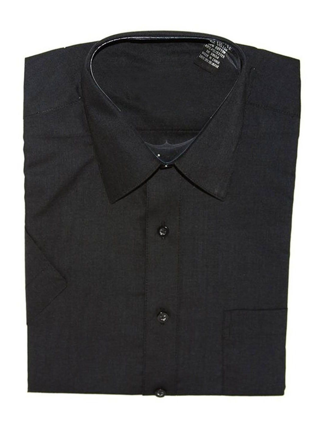 Mens Dress Shirt Short Sleeve Button Up Shirt Walmart mens-dress-shirt-short-sleeve-button-up-shirt-walmart