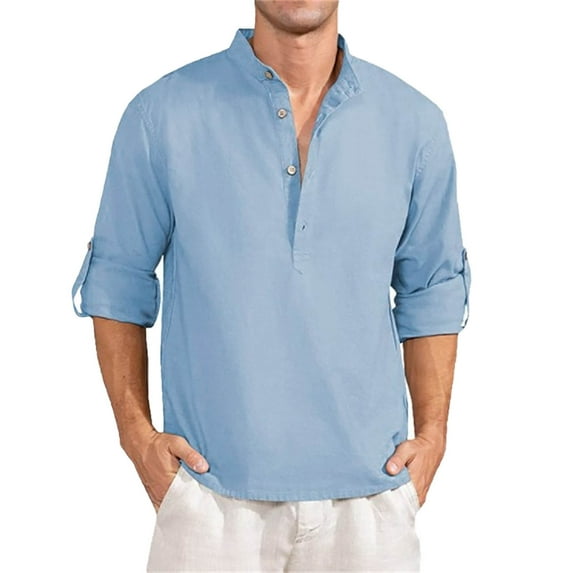 Mens Dress Shirts Men’s Long Sleeve Shirts Fashion Shirts Tops Casual Button Down Shirts Dress Shirt Dress Shirts for Men Slim Fit Mens Dress Shirts Casual Work Shirt for Men