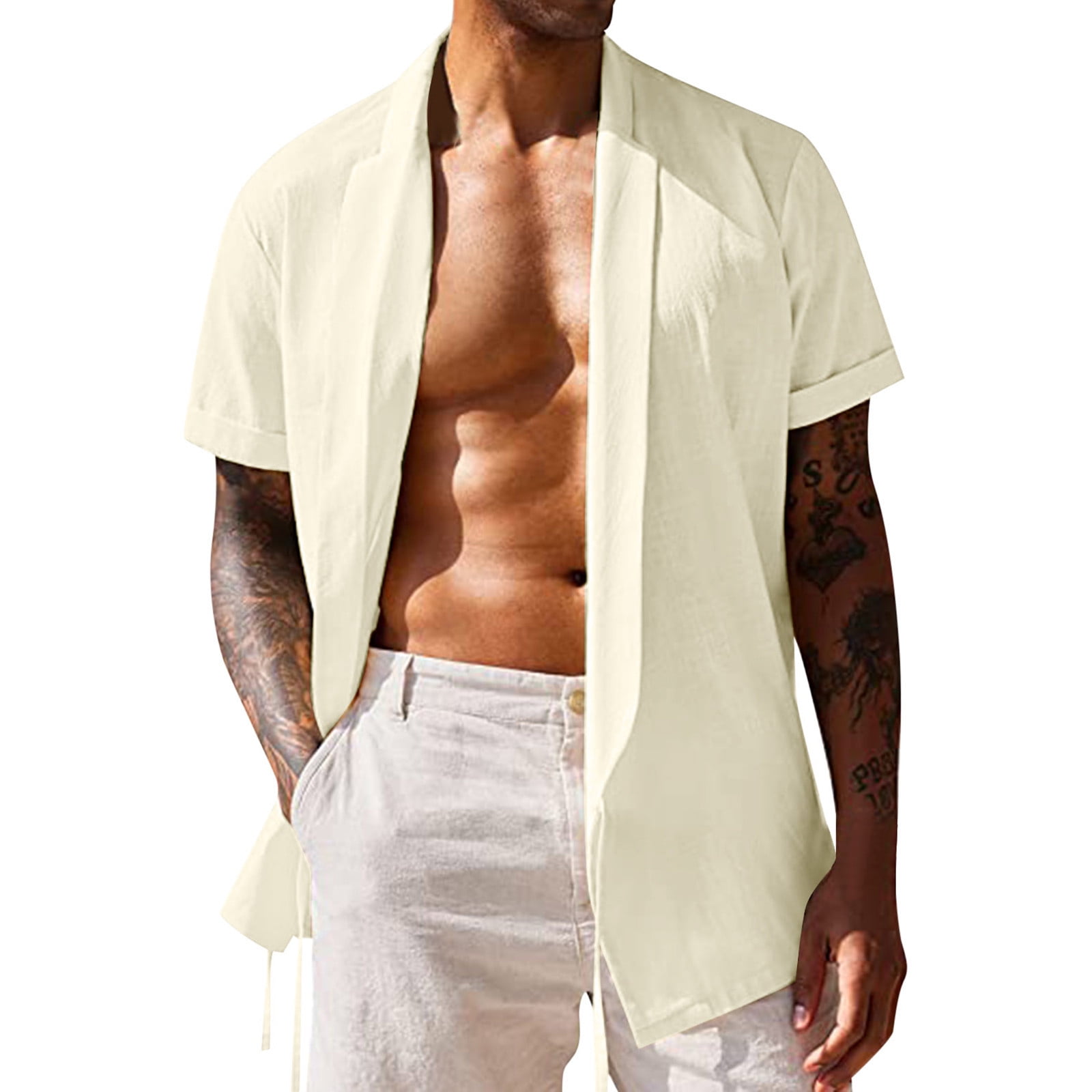 Half sleeve cardigan shop mens