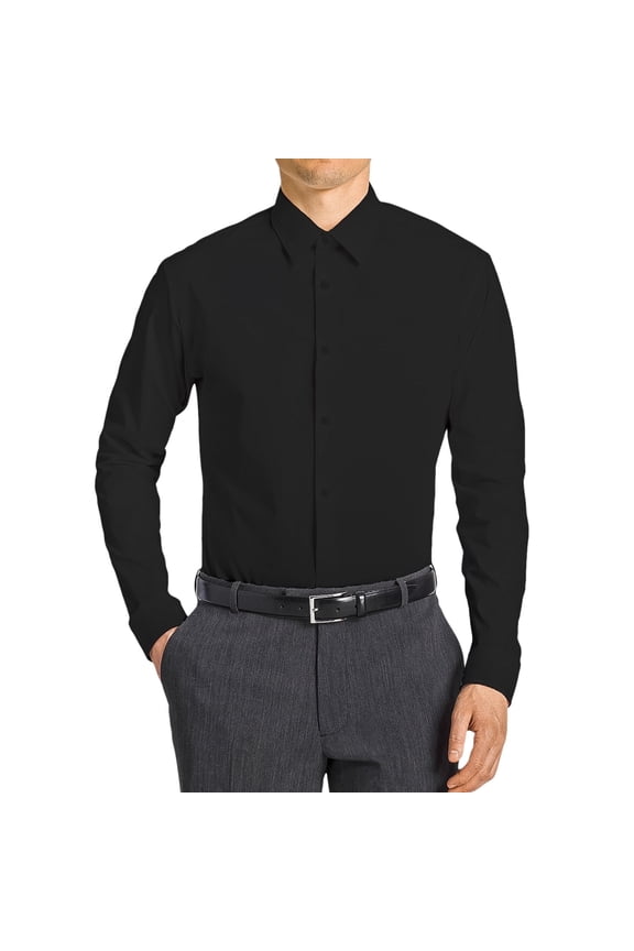 Mens Dress Shirts, Solid Modern Fit Office Shirts