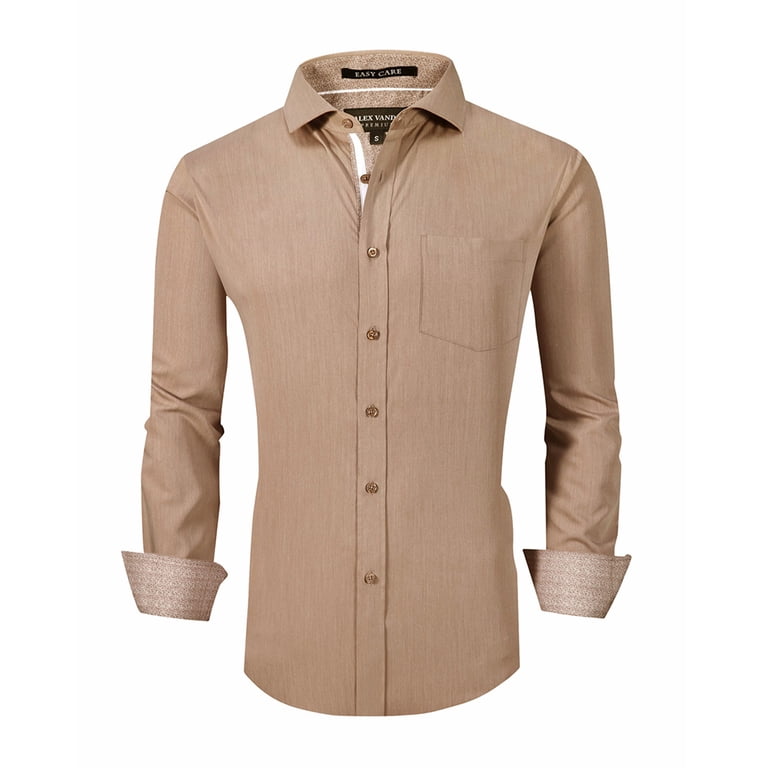 bamboo dress shirts men Men's Bamboo Fiber Dress Shirt: Handmade Non-iron Stretch White Shirt