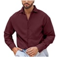 thumbnail image 1 of Mens Dress Shirts Wrinkle Free Stretch Button Down Shirt Casual Long Sleeve Business Shirts, 1 of 4