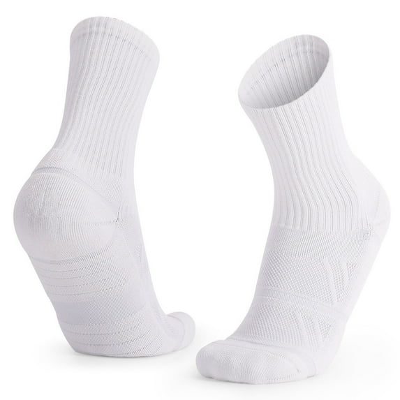 Mens Dress Socks Mens Fashion Color Blocked Socks for Outdoor Cycling Sports Socks Cozy Fall Socks White One Size