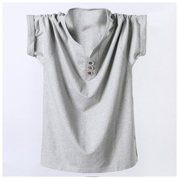 Mens Dressy Casual Blouses Golf Printed T-Shirts Loose Summer Tshirts Shirts Pack Blouses for Work Professional Plus Summer Outfits