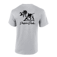 thumbnail image 1 of Mens Droppin Drake Dog Carrying Duck Hunting Southern Duck Call Mens Short Sleeve T-Shirt-Sport Grey-4X-Large, 1 of 1