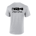thumbnail image 1 of Mens Droppin Drake Hunting Scene Duck Call Hunting Scene Southern Mens Short Sleeve T-Shirt-Sport Grey-4X-Large, 1 of 1