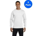 thumbnail image 1 of Mens DryBlend 5.6 oz 50/50 Long-Sleeve T-Shirt 2 Pack, 1 of 2
