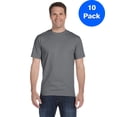thumbnail image 1 of Mens DryBlend 5.6 oz., 50/50 T-Shirt 10 Pack, 1 of 2