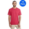 thumbnail image 1 of Mens DryBlend 5.6 oz., 50/50 T-Shirt 10 Pack, 1 of 2