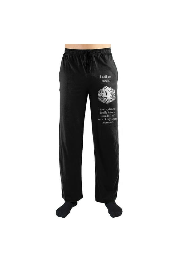 Mens Dungeons And Dragons Pants DAD Mens Sleep Wear-XX-Large