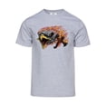 thumbnail image 1 of Mens Eagle Attack Short-Sleeve T-Shirt - Heather Grey - Medium, 1 of 1