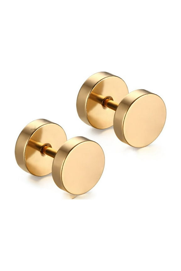 Mens Earrings Mens Clip on Trendy Dangly for Fashion Jewelry Dumbbell Man