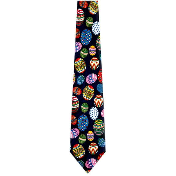 Mens Easter Holiday Bunnies and Eggs Necktie Ties - Many Colors and Patterns Available