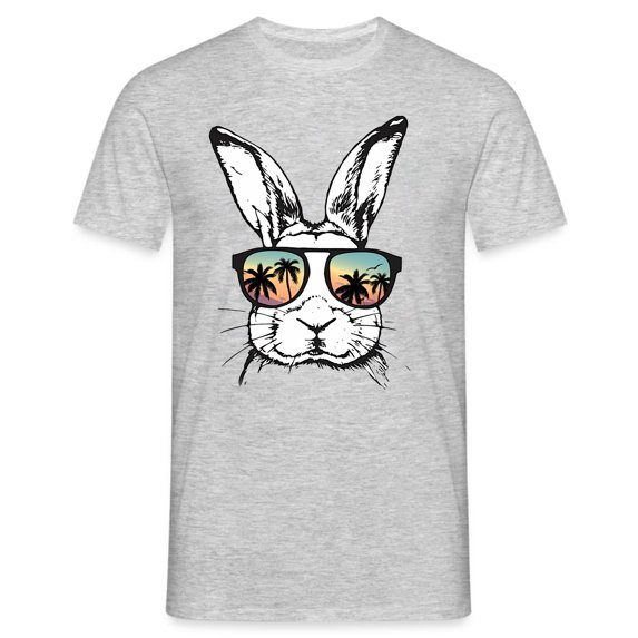 Mens Easter Shirt Street Hop Printing Short Sleeve Fashion Design Mens Activities Shirt,Grey,S